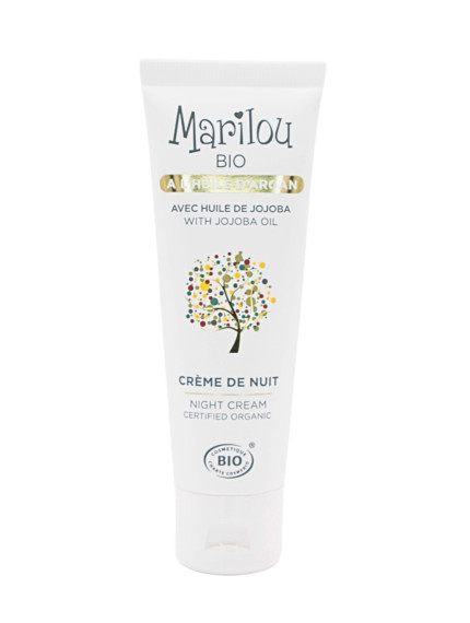 Crème de Nuit à l'Huile d'Argan bio - Marilou bio 