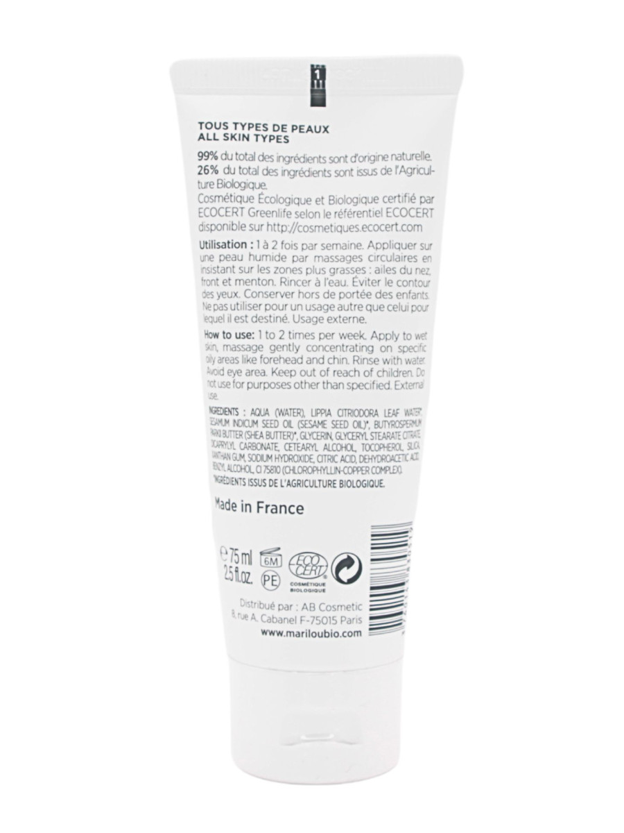 Gommage Visage Exfoliant - Marilou bio