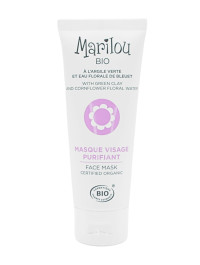 Masque Visage Purifiant à l'Argile Verte - Marilou bio