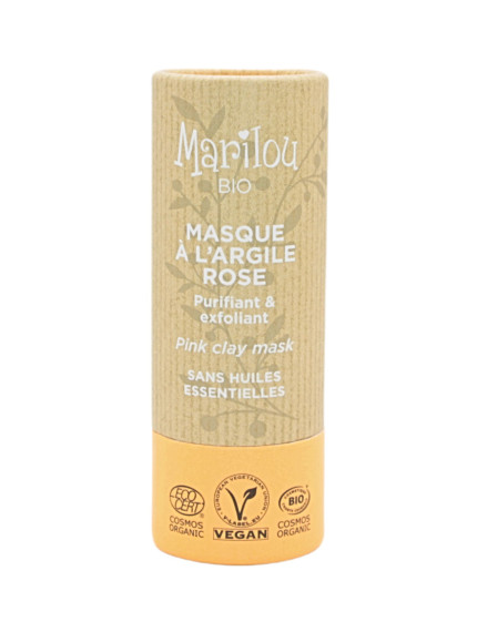 Masque Stick à l'Argile Rose - Marilou Bio 