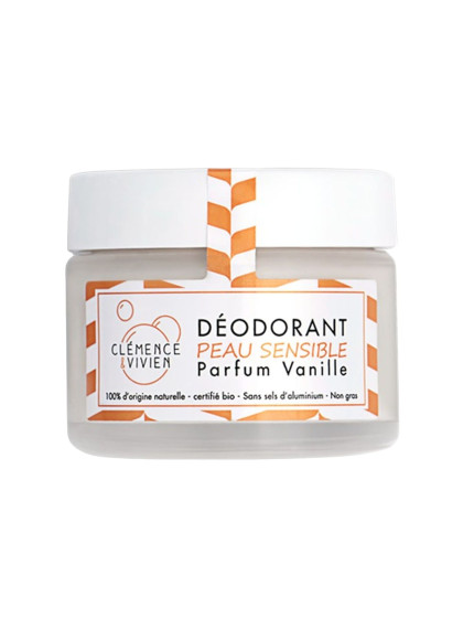 Déodorant Crème Vanille - Clémence & Vivien 