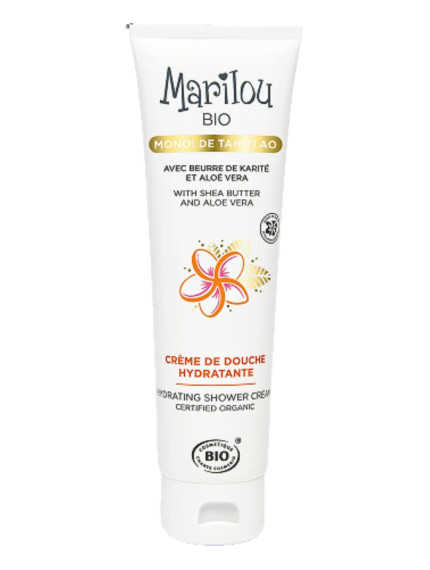 Crème de Douche Huile de Monoï Bio - Mariloubio 