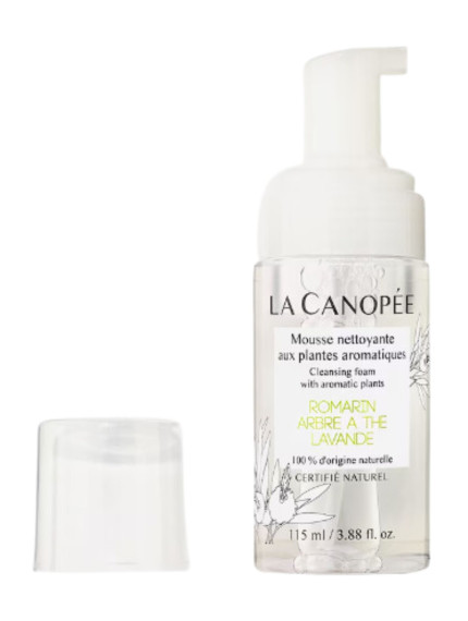 Mousse nettoyante aux plantes aromatiques - La Canopée 