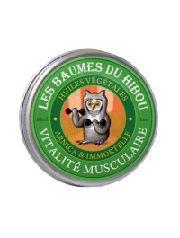 Baume Vitalité Musculaire - Les baumes du Hibou