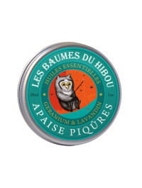 Baume Apaise Piqures - Les baumes du Hibou