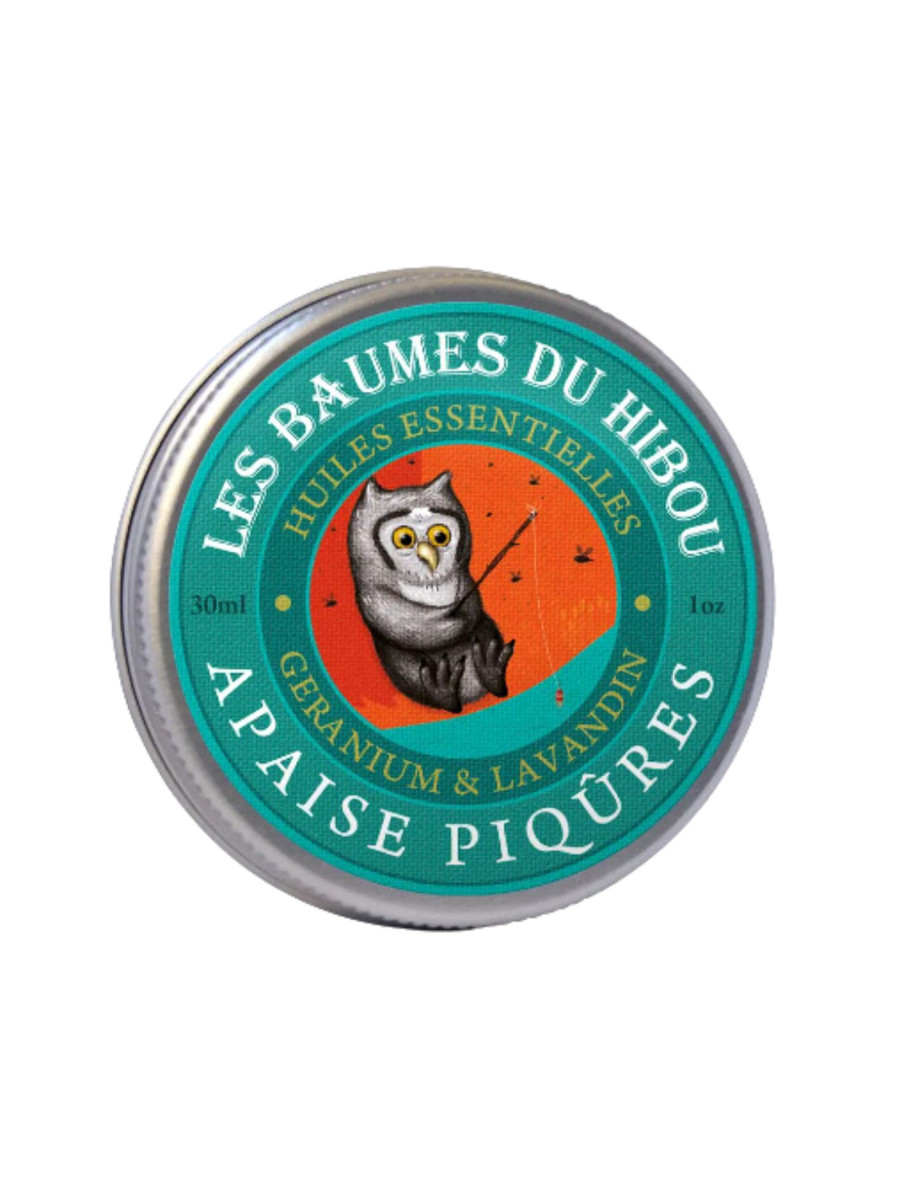 Baume Apaise Piqures - Les baumes du Hibou