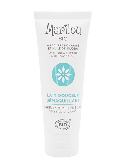 Lait Douceur Démaquillant Bio au Beurre de Karité - Marilou Bio 